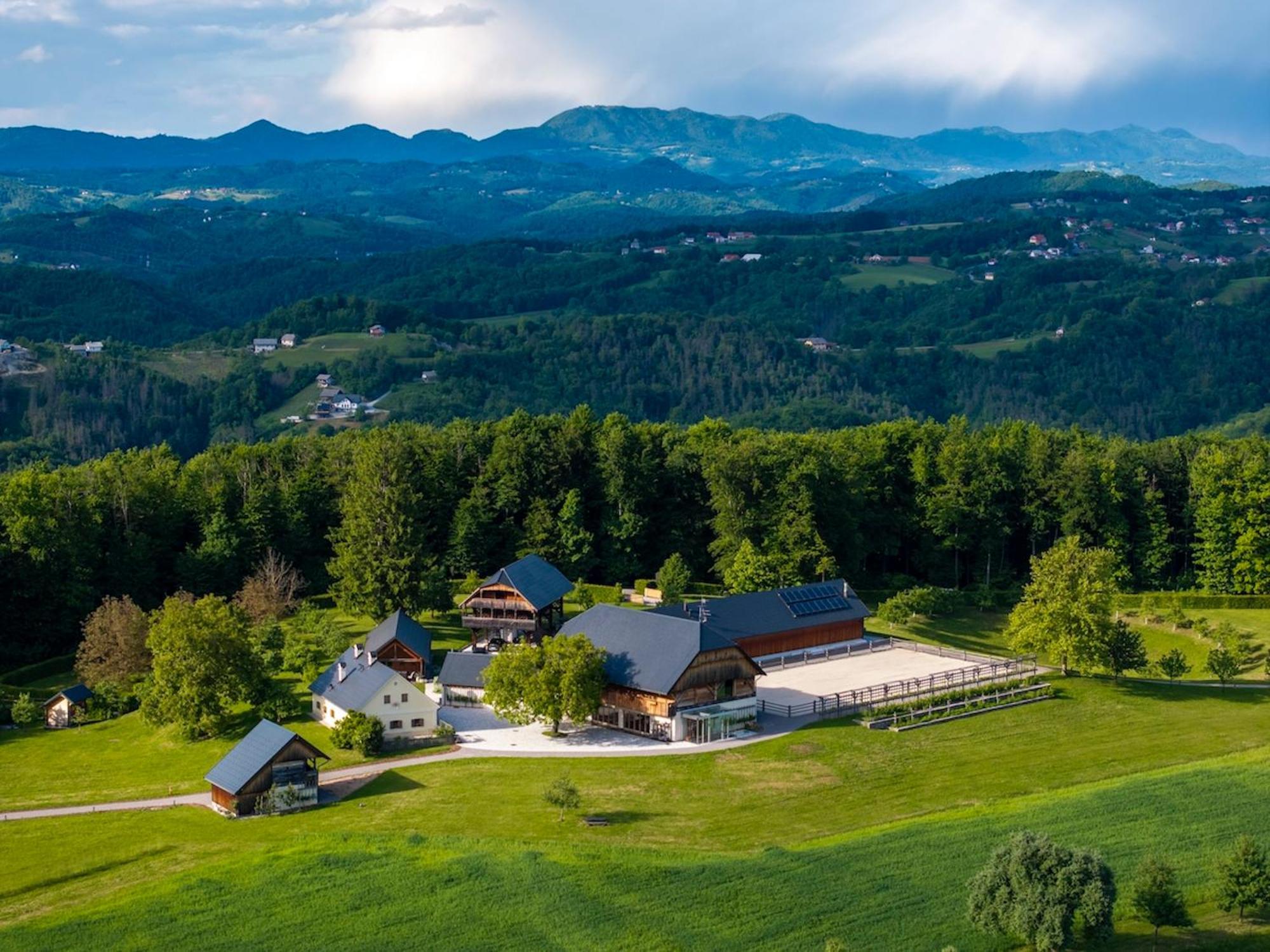 Posestvo Pule Equestrian Estate Trebelno Exterior foto